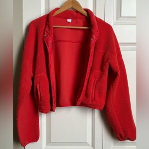 Old Navy / Active Red Fleece Pullover / XXL